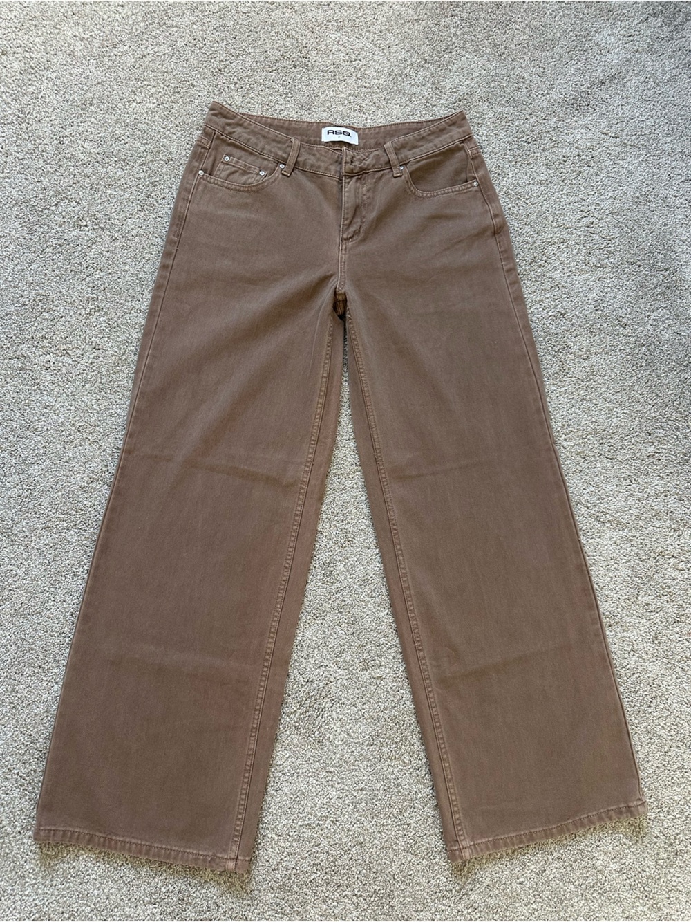 RSQ Brown low rise wide leg Pants